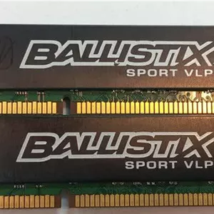 رم کامپیوتر کروشیال CRUSIAL BALLISTIX 8G (4G*2) DDR3 1600MHZ 1.35V