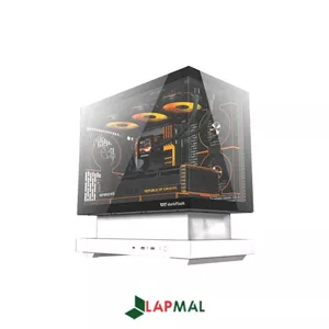 کیس کامپیوتر دارک فلش مدل FLOATRON F1 M-ATX Black & White