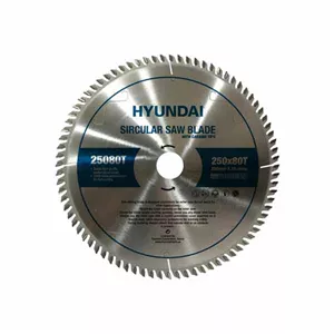 تیغ اره الماسه MDF هیوندای 80 دندانه 250 میلی متر مدل 2580T