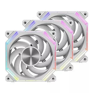فن خنک کننده کیس دارک فلش مدل INF34 ARGB White  3 in 1