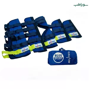 آتل نئوپرن (Blue Splint) مدل NF-SP01 | اورژانسی 5 تکه