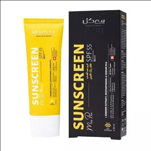 كرم ضد آفتاب آقایان اس پی اف 55 انواع پوست 50 میلی لیتر سی گل