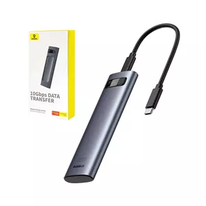 باکس هارد اس‌اس‌دی باسئوس Baseus FlyJoy Series SSD Enclosure(M.2 NVMe and SATA) B00760600811-02