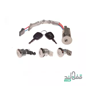 ست قفل و سوئیچ سمند پرکی کد PU20305