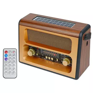 رادیو اسپیکر بلوتوثی خورشیدی گولون Golon RX-BT88SQریموت کنترل