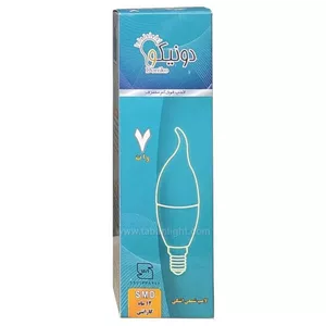 لامپ شمعی LED مهتابی 7 وات دونیکو
