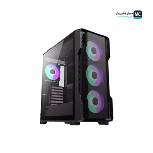 کیس گیمینگ گیم مکس Siege Black