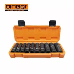 جعبه بکس بلند 10 پارچه فشارقوی CR-MO درایو 1/2 دینگی DINGQI مدل 14005