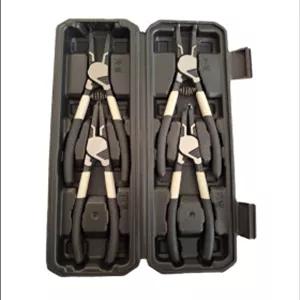 ست 4 عددی انبر خار بازکن/جمع کن صاف و کج 7 اینچ حرفه ای تاکوما TACOMA مدل PMZ