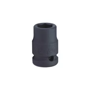 بکس کوتاه فشارقوی سایز 4 درایو 1/4 مشکی 6پر HANS مدل 82400
