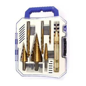 مجموعه 7 عددی مته کاجی ، مته شیار (برش) و سنبه نشان اتوماتیک بریکس BRIX مدل 7PCS