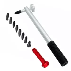 چکش کربنی و قلم نیش گیری با 8 سری صافکاری الکاتولز LKTOOLS مدل H2188