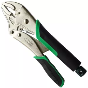 انبر قفلی سایز 10 اینچ خلاص کن سریع حرفه ای دسته TPR تاپ تول TOPTUL مدل DMAQ2210