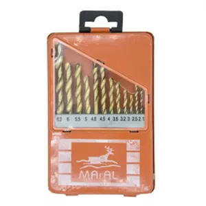 مجموعه 13 عددی مته آهن طلایی مارال مدل HSS-B