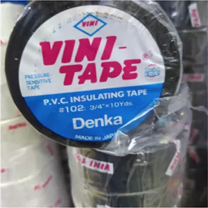 نوار چسب برق 10 یاردی وینی تیپ vini tape ژاپن ( لنت )