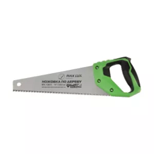 اره چوب بر 350 میلیمتر 14 اینچ دسته پلاستیکی مکس لوکس MAX LUX مدل MX-19851 (دنده متوسط دسته سبز)