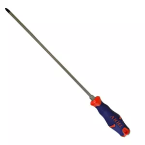 پیچ گوشتی چهارسو سایز 300*6 ضربه و آچار خور دسته TPR حرفه ای جنس S2 آریل ARIEL مدل PZH2300