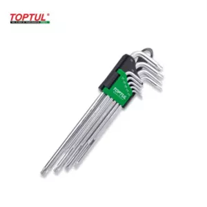 آچار آلن ستاره Lشکل 9 عددی بلند تاپ تول TOPTUL مدلGAAL0924
