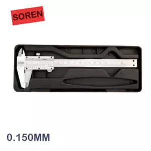 کولیس سورن SOREN استیل 150-0 میلی متر جعبه نارنجی سیاه