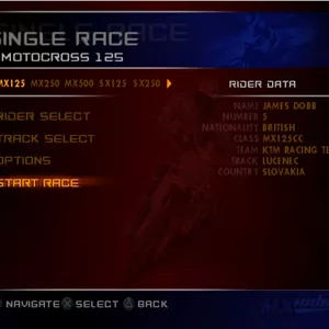 بازی MX Rider برای PS2