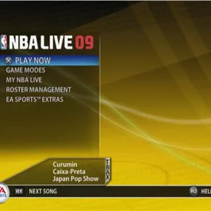 بازی NBA Live 09 برای PS2