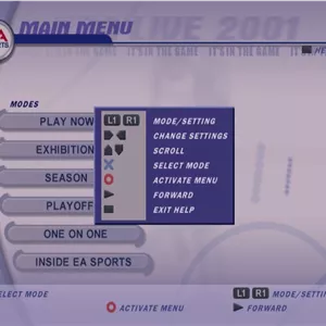 بازی NBA Live 2001 برای PS2