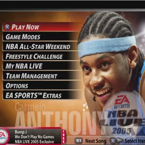 بازی NBA Live 2005 برای PS2