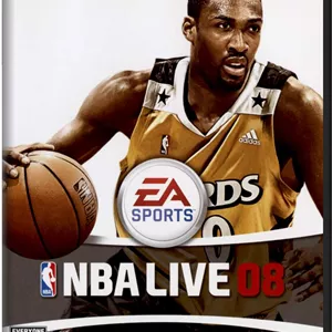 بازی NBA Live 08 برای PS2