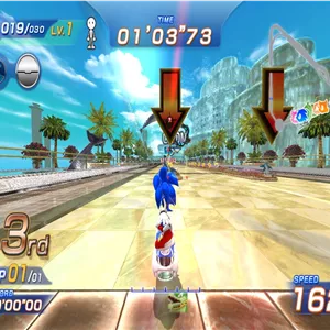 بازی Sonic Free Riders برای XBOX 360