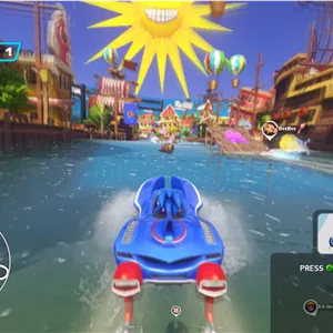 بازی Sonic & All-Stars Racing Transformed برای XBOX 360