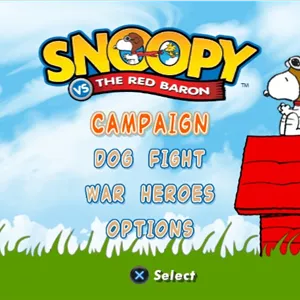 بازی Snoopy vs. the Red Baron برای PS2