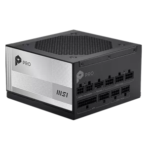 پاور MSI PRO A1000PL PCIE5 Platinum فول ماژولار - ارسال 60 روز کاری