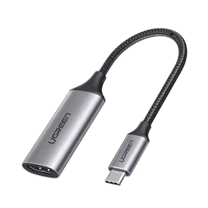کابل تبدیل UGREEN مدل  CM297 70444 USB-C TO HDMI2.0 4K 0.1M