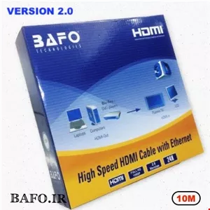 HDMI 10M BAFO کابل اچ دی ام ای 10 متر بافو