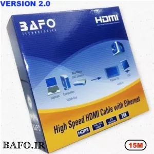 کابل 15 متری HDMI بافو CABLE HDMI BAFO