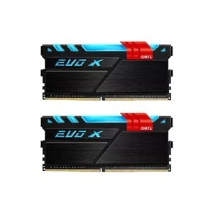 رم کامپیوتر گیل دو کاناله RAM GEIL EVO X 16GB (2x8gb) 3000MHz CL15 DDR4
