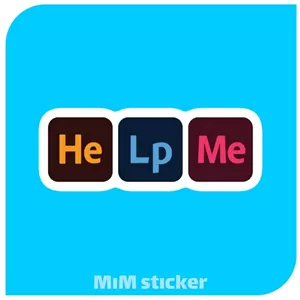 لیبل Help me