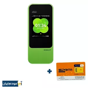 مودم جیبی Next Wimax2 W04 Hdw35 TD LTE به سفارش auسیمکارت سپنتا و بسته ی 100 گیگ سه ماهه