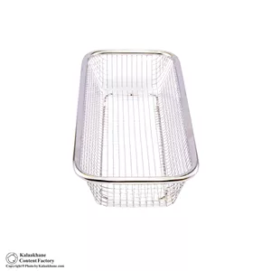 سبد استیل مستطیل سایز 31 کد 2495