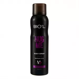 اسپری بدن مردانه خوشبو كننده HUG ME حجم 150 میل بیول