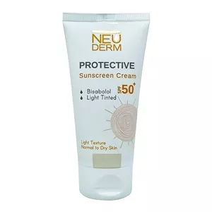 کرم ضد آفتاب رنگی نئودرم مدل Protective با SPF50 مناسب پوست نرمال و خشک حجم 50 میلی لیتر