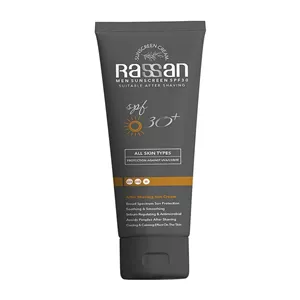 کرم ضد آفتاب آقایان راسن با SPF 30 مناسب بعد از اصلاح حجم 40 میلی لیتر