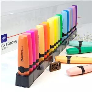 ماژیک و هایلایتر ۱۲ رنگ سی کلاس کد 2883