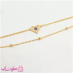 پابند دخترانه YSX دوردیفه مدل قلبی کد 1196