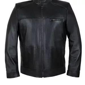 کت چرم مردانه مازراتی