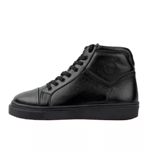 نیم بوت چرم زنانه مدل الیکا