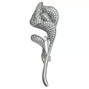 گل سینه زنانه ژوپینگ مدل گل کد G4164