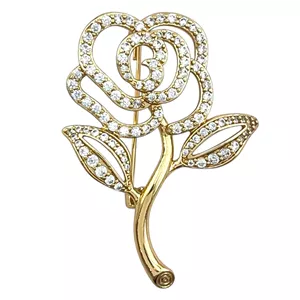 گل سینه زنانه ژوپینگ مدل پروانه کد G4170