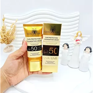 کرم پودر SPF 50 حجم 60 میل برند گلد آنجل کد 1627
