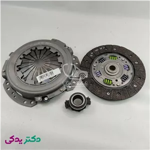 کیت کلاچ پژو 405، پارس (پرشیا)، دنا ، سمند معمولی و سمند EF7 (شامل دیسک، صفحه و بلبرینگ) (پری دمپر) شرکتی ایساکو اصل 0670302798